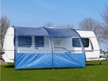                         DASZEK UNIWERSALNY LEKKI DO POJAZDÓW KEMPINGOWYCH • PRZEDSIONEK OTWARTY • ŚCIANKA • OSŁONA • MARKIZA / WYMIARY 200 x 260 x 245÷260 CM. / RÓŻNE DŁUGOŚCI - zdjęcie 3
                        