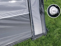                         PRZEDSIONEK UNIWERSALNY LEKKI 340 AIR ZE STELAŻEM PNEUMATYCZNYM DO PRZYCZEPY KEMPINGOWEJ • NAMIOT • OSŁONA • DASZEK • MARKIZA / WYMIARY 340 x 250 x 235÷250 CM. / POWIERZCHNIA PODŁOGI - 8,5 m² - zdjęcie 8
                        