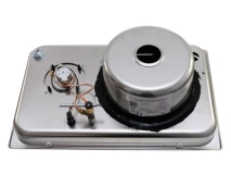                         KUCHENKA GAZOWA JEDNO-PALNIKOWA ZE ZLEWOZMYWAKIE Z LEWEJ STRONY I POKRYWĄ Z HARTOWANEGO SZKŁA DO PRZYCZEPY KEMPINGOWEJ LUB KAMPERA - 2W1 / MATERIAŁ - STAL NIERDZEWNA A2 (AISI 304) + SZKŁO - zdjęcie 2
                        