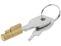                         ZABEZPIECZENIE ANTYKRADZIEŻOWE PRZYCZEPY KEMPINGOWEL • UNIWERSALNA BLOKADA ZACZEPU KULOWEGO PRZYCZEPY • WKŁADKA • ZAMEK NA KLUCZYK - zdjęcie 5
                        