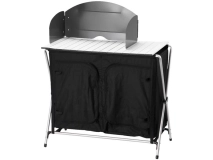                         SZAFKA KUCHENNA TURYSTYCZNA KEMPINGOWA SKŁADANA Z BLATEM ALUMINIOWYM I OSŁONĄ OD WIATRU NA KUCHENKĘ GAZOWĄ / WIMIARY - 87 x 50 x 80 cm. / CIĘŻAR - 7,5 KG. - zdjęcie 2
                        