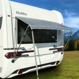                         MARKIZA UNIWERSALNA NAD PRZEDNIE LUB TYLNE OKNO ORAZ WEJŚCIE DO PRZYCZEPY KEMPINOWEJ • OSŁONA TERMICZNA • DASZEK / WYMIARY - 140 x 70 CM. / RÓŻNE SZEROKOŚCI - zdjęcie 1
                        