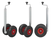                         KOŁO PODPOROWE MANEWROWE PODWÓJNE DO PRZYCZEPY KEMPINGOWEJ LUB TOWAROWEJ / OBCIĄŻENIE STATYCZNE DO 300 KG. - zdjęcie 3
                        