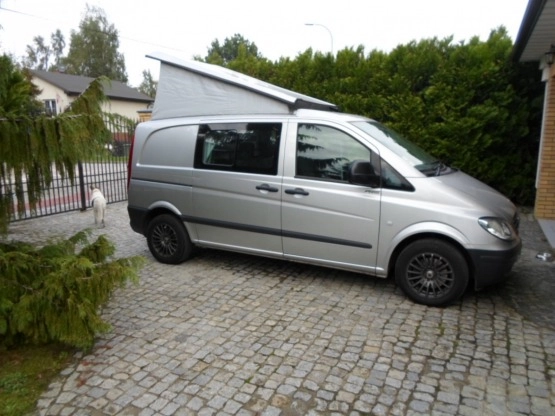                         Mercedes VITO 115 CDI EURO 2009 r. zabudowa typu Westfalia 4 os. - zdjęcie 1
                        