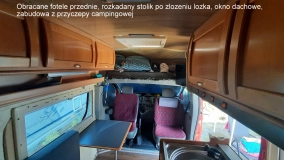                         Kamper Van - Opel Vivaro  - wysoki, zadbany, doposażony - zdjęcie 8
                        