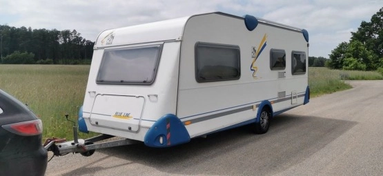                         Przyczepa KANUS Blue Line 550, 6 os. z wyposażeniem i dodatkami - zdjęcie 1
                        