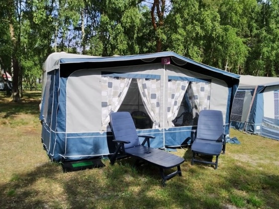                         Przyczepa kempingowa Sprite Super 490 - 2005 r. z przedsionkiem, zarejestrowana, kompletnie wyposażona - zdjęcie 12
                        