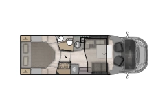                         2026 McLouis MC4 381 - 4 osobowa półintegra / Automat / 745 cm / Face2Face / Łóżko Królewskie / Zimowy / Aktywny tempomat  - zdjęcie 4
                        