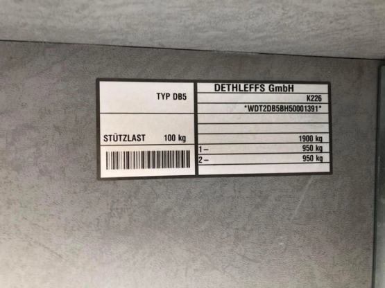                         Sprzedam przyczepkę z 2006 r. Dethleffs 595 - zdjęcie 4
                        