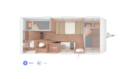                         2026 Weinsberg CaraCito 500 QDK / 1350 DMC / NOWA / Łóżka piętrowe - zdjęcie 4
                        