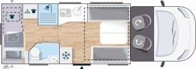                         KAMPER FORD CHAUSSON 720 TITANIUM 2020 r. dla 5 osób - zdjęcie 2
                        