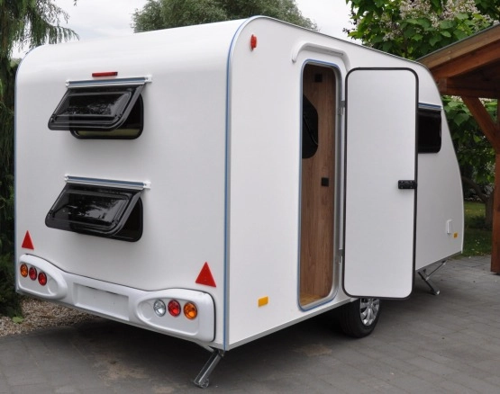                         Nowa 2020 Przyczepa Kempingowa NIEWIADÓW 4 osobowa Toaleta Prysznic Kuchnia DMC 1000 kg - zdjęcie 6
                        