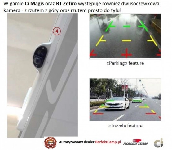                         CI MAGIS PLUS 87XT AUTOMAT 170KM NAJNOWSZY MODEL! PerfektCamp Kamper - zdjęcie 17
                        