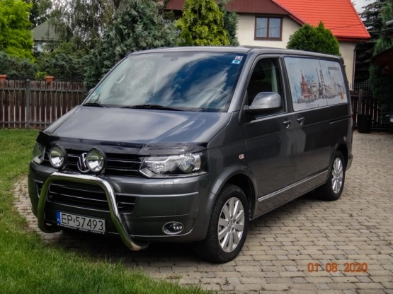                         VW T5 Multivan Highline 180KM DSG, 4Motion, WEBASTO, obracany fotel kierowcy i pasażera, zadaszenie, przetwornica 1000W - zdjęcie 1
                        