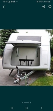                         Nowa 2020 przyczepa od ręki. Cena w 42 900 zł NETTO. Kempingowa Toaleta, Prysznic, Kuchnia, 4 osoby - zdjęcie 8
                        