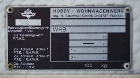                         Przyczepa kempingowa Hobby 540 Exclusive, przedsionek Isabella - zdjęcie 4
                        