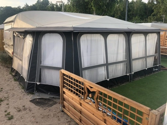                         Przeczypa campingowa Tabbert Comtesse Delxue 565 + przedsionek + podłoga - zdjęcie 10
                        