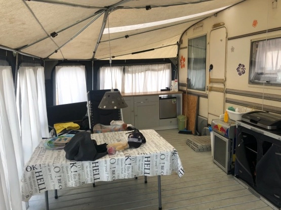                         Przeczypa campingowa Tabbert Comtesse Delxue 565 + przedsionek + podłoga - zdjęcie 5
                        