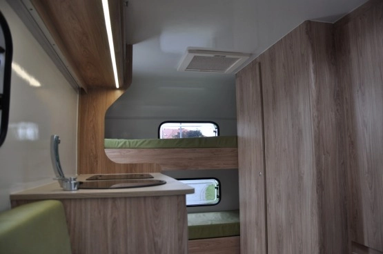                         NOWA model N-Cross 4 osobowa Łóżko piętrowe Toaleta Prysznic Ciepła woda dostępna od ręki Super Cena - zdjęcie 5
                        