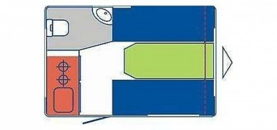                         Nowość Przyczepa NTL N-Sprint DMC750kg Prysznic Toaleta 3-osoby - zdjęcie 1
                        