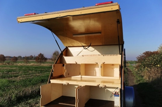                         Mini przyczepa kempingowa Teardrop tear drop  - zdjęcie 9
                        