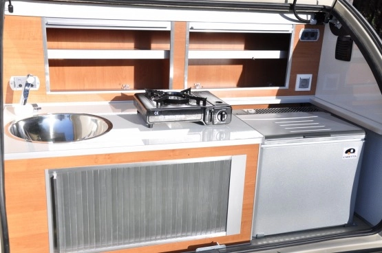                         Caretta 1500 Teardrop Nowa przyczepa kempingowa MiniCamp już dostępna od ręki  - zdjęcie 13
                        