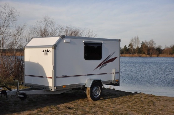                         Everest MiniCamp Kempingowa mała lekka przyczepa terenowa DMC750kg - zdjęcie 13
                        