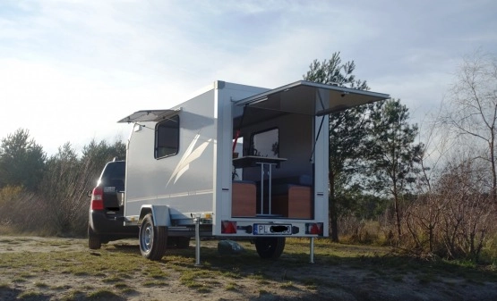                         Everest MiniCamp Kempingowa mała lekka przyczepa terenowa DMC750kg - zdjęcie 2
                        