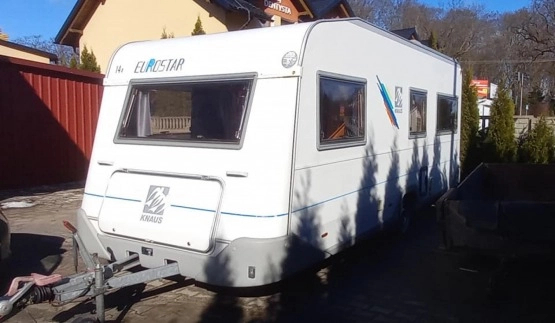                         Przyczepa Kempingowa Knaus Eurostar Markiza Napęd Pokrowiec - zdjęcie 1
                        
