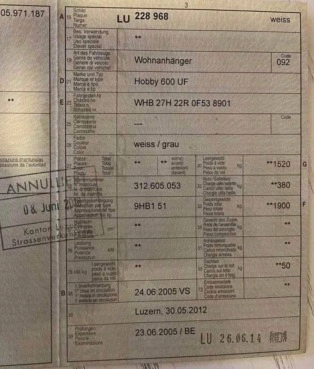                         Przyczepa Hobby 600 UF, 2005 r. - zdjęcie 10
                        