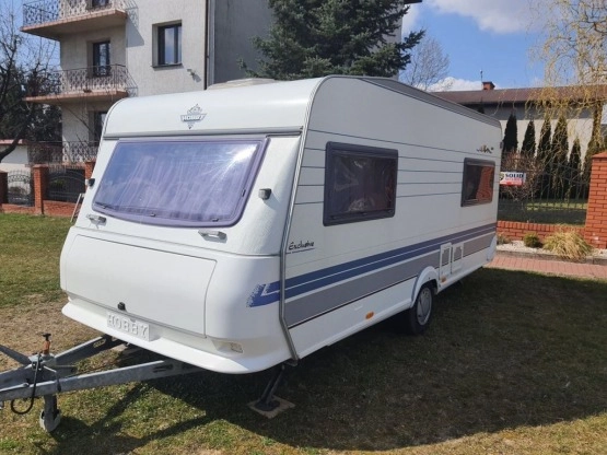                         Sprzedam piękną przyczepę Hobby 495 Exclusive + namiot Isabella - zdjęcie 1
                        