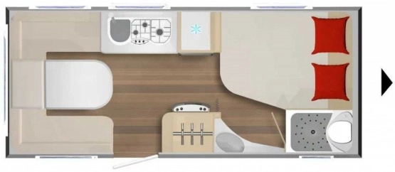                         Nowa Przyczepa Kempingowa Burstner AVERSO 490 TS Harmony line - zdjęcie 2
                        