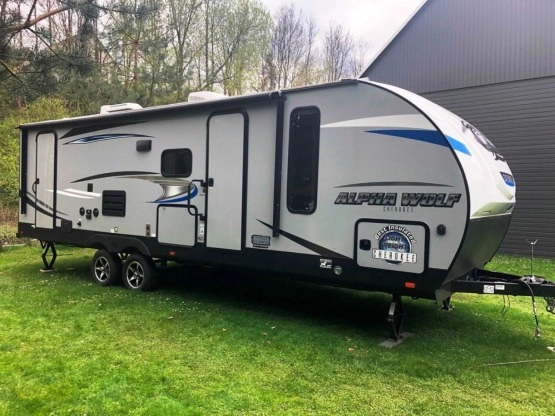                         Nowa najlepiej ocieplona przyczepa Alpha Wolf 26DBH 2020r - zdjęcie 1
                        