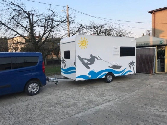                         Przyczepa kempingowa 5-osobowa 2019r. - zdjęcie 1
                        