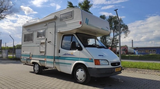                         Ford Transit kamper Hehn Mobil 540HS 1998 2.5TDI perła z Holandii - zdjęcie 1
                        