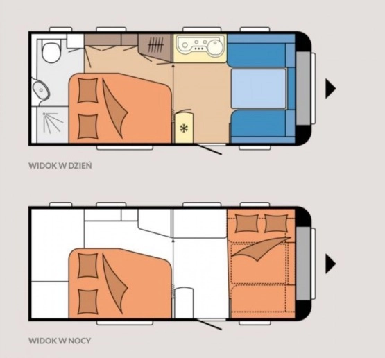                         Nowa przyczepa kempingowa Hobby 495 WFB EXCELLENT   - zdjęcie 8
                        