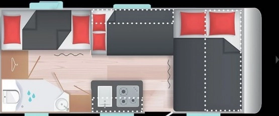                         Przyczepa kempingowa Sterckeman EASY 496PE   - zdjęcie 7
                        