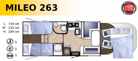                         Kamper Benimar Mileo 263 - zdjęcie 12
                        