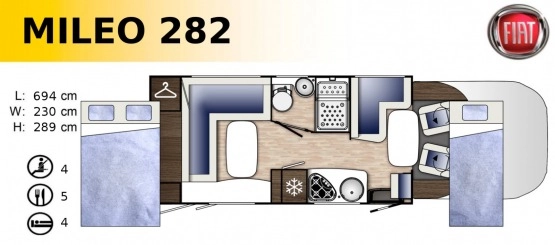                         Kamper Benimar Mileo 282 - zdjęcie 18
                        