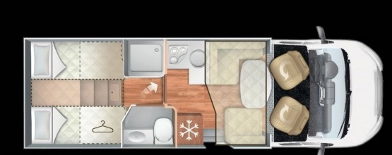                         Nowy kamper Ford RollerTeam ZEFIRO 284 TL  - zdjęcie 2
                        