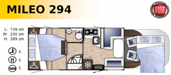                         Kamper Benimar Mileo 294 - zdjęcie 14
                        