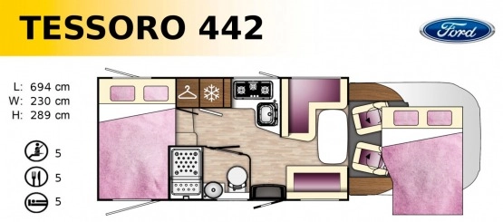                         Kamper Benimar Tessoro 442 - zdjęcie 11
                        