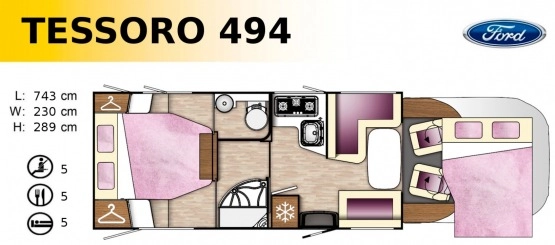                         Kamper Benimar Tessoro 494 - zdjęcie 13
                        