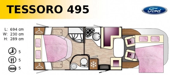                         Kamper Benimar Tessoro 495 - zdjęcie 14
                        