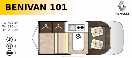                         Kamper Blaszak Benimar Benivan 101 - zdjęcie 15
                        
