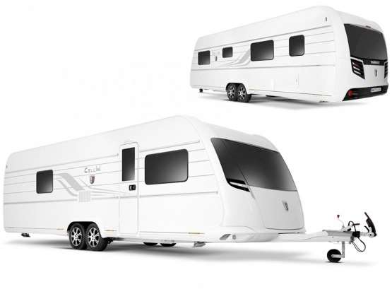                         Przyczepa kempingowa fabrycznie nowa Tabbert Cellini 750 HTD 2,5 najnowszy model 2018 - zdjęcie 1
                        