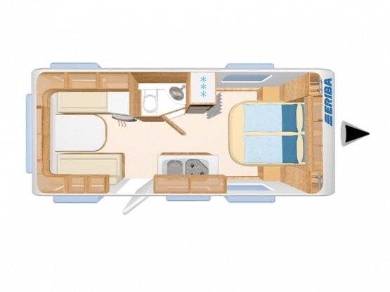                         Przyczepa kempingowa fabrycznie nowa Eriba Living 470 najnowszy model 2018 - zdjęcie 18
                        