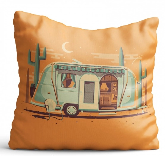                         Poszewka ze wzorami camperów - zdjęcie 2
                        