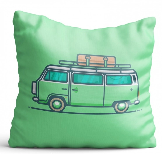                         Poszewka ze wzorami camperów - zdjęcie 4
                        