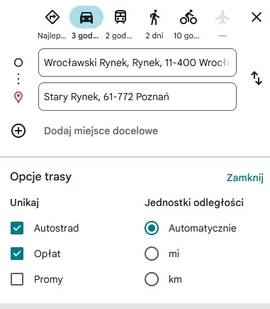Ciekawe funkcje Google Maps dla kierowców i turystów  6